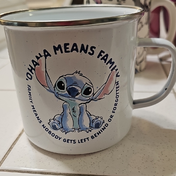 Disney Other - Disney Stitch Enamel Camper Mug 21 oz.